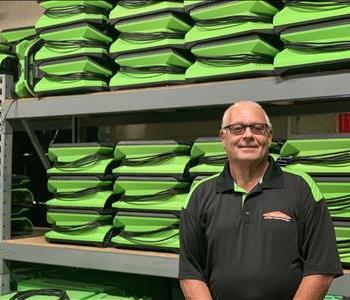 Ricky Wofford, Warehouse Manager, Shop, Servpro, male employee